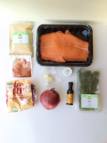 Hello Fresh salmon ingredients